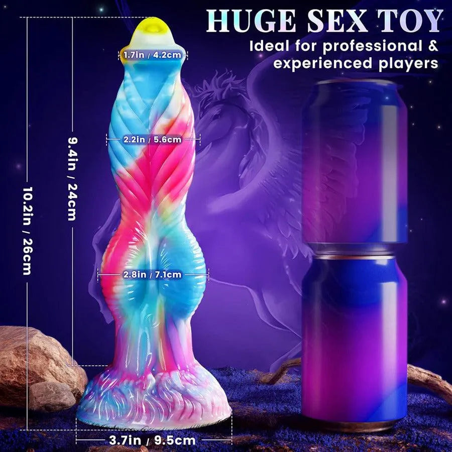 10 Zoll Fernbedienung thrusting knotted dildo vibrator, hergestellt aus hochwertigem Silikon für ultimativen Genuss.