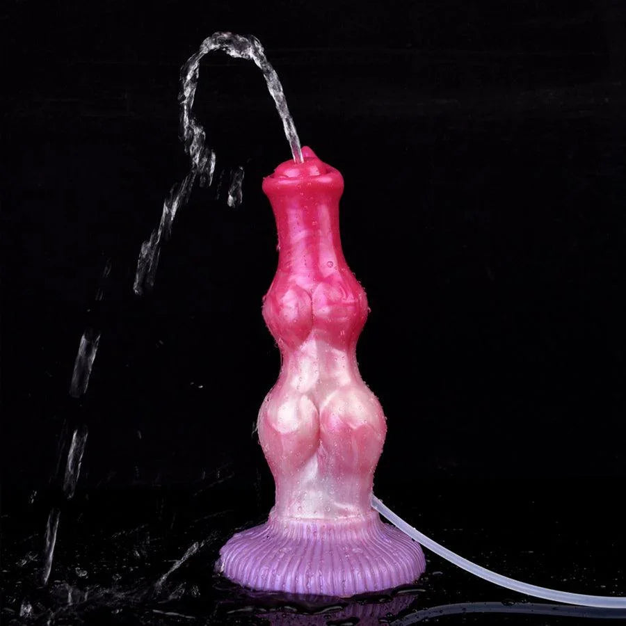 25 cm Silikon ejakulierender Dildo Intimspielzeug  Xinghaoya