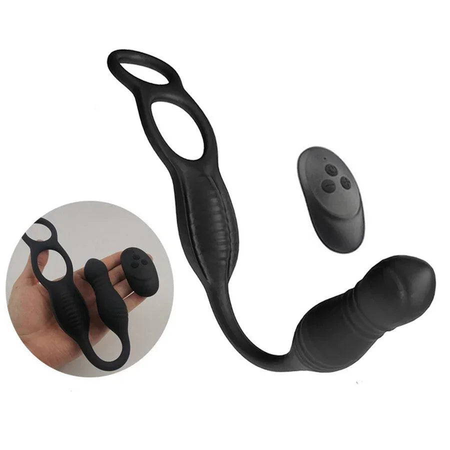 2-in-1 Fernbedienung thrusting Anal Vibrator Xinghaoya 2-in-1 Fernbedienung thrusting Anal Vibrator Xinghaoya
