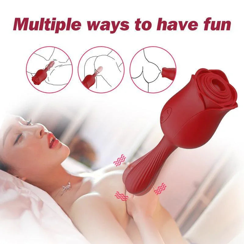2 in 1 Rose Clit Intimate Toy for Women Xinghaoya 2 in 1 Rose Clit Intimate Toy for Women Xinghaoya