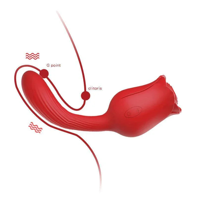 2 in 1 Rose Clit Intimate Toy for Women Xinghaoya 2 in 1 Rose Clit Intimate Toy for Women Xinghaoya