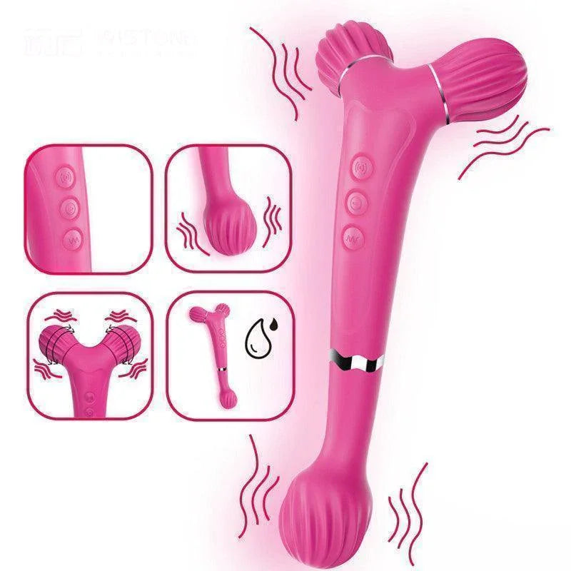 3 Head Face Roller Adult Vibrator Sex Toys for Women - xinghaoya official store