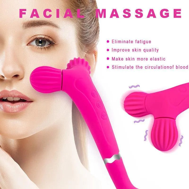 3 Head Face Roller Massager for Women Xinghaoya 3 Head Face Roller Massager for Women Xinghaoya