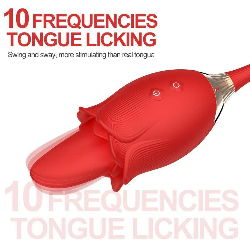 3-In-1 Disassemably Licking Rose Toy Swing Vibraitng Egg for Women Xinghaoya 3-In-1 Disassemably Licking Rose Toy Swing Vibraitng Egg for Women Xinghaoya