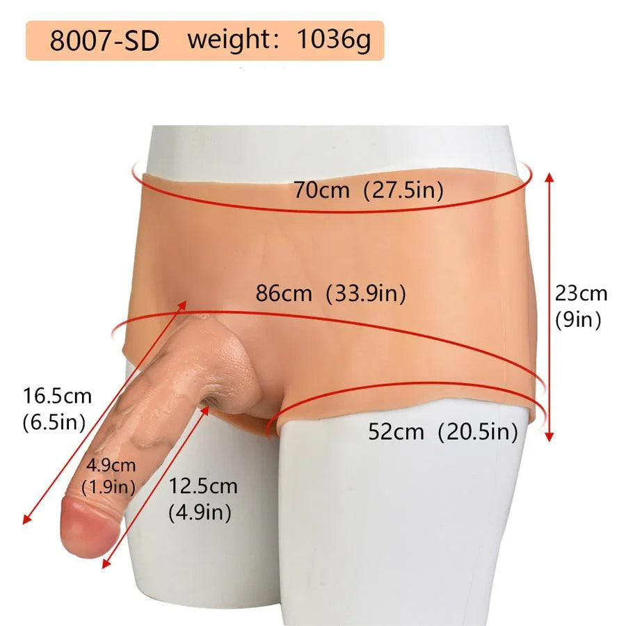 6.5 Inches Realistic Strap-On Dildo Lesbian Intimate Toy Xinghaoya 6.5 Inches Realistic Strap-On Dildo Lesbian Intimate Toy Xinghaoya