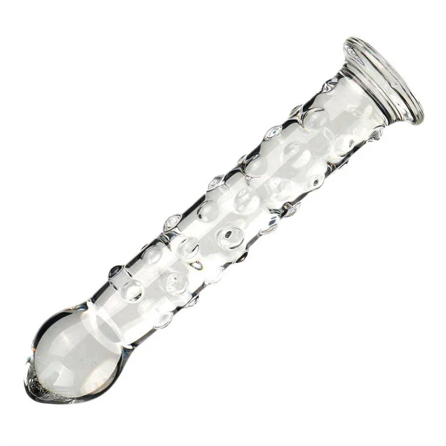 7 Inches Textured Candle Glass Dildo Xinghaoya 7 Inches Textured Candle Glass Dildo Xinghaoya