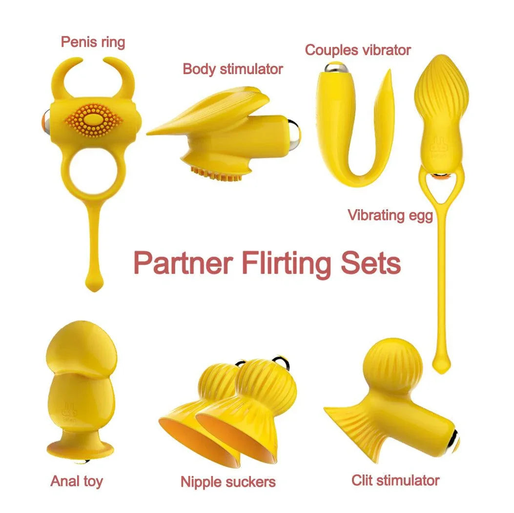 7 Vibrating Sex Toys Set for Couples Flirting Xinghaoya 7 Vibrating Sex Toys Set for Couples Flirting Xinghaoya