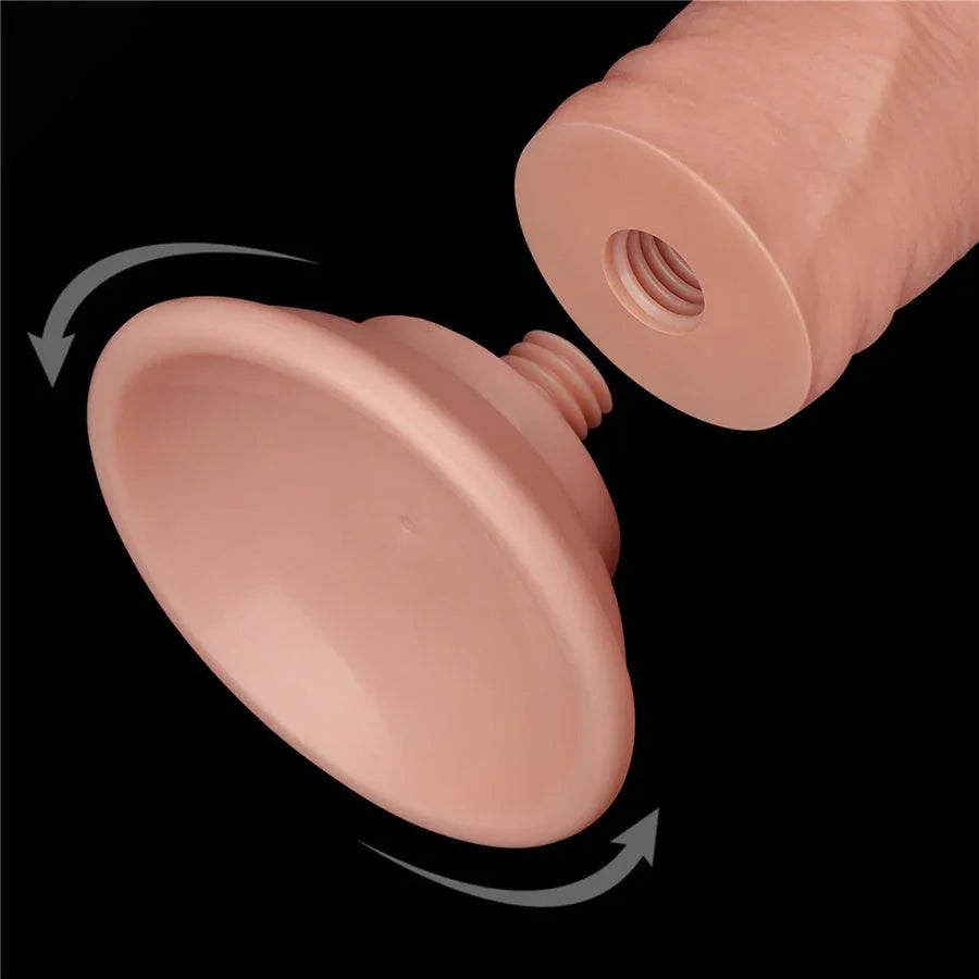 8 Zoll realistischer Saugnapf-Umschnalldildo Xinghaoya 8 Zoll realistischer Saugnapf-Umschnalldildo Xinghaoya