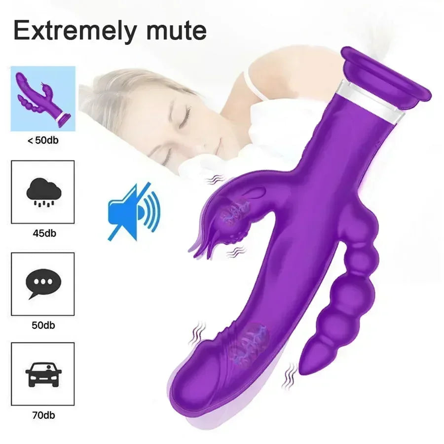 Triple Vibrator for Women Xinghaoya Triple Vibrator for Women Xinghaoya