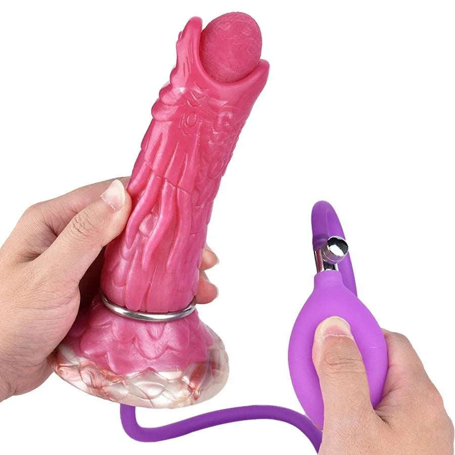 Airbag Boost Ovipositor Dildo with 5 Eggs Xinghaoya Airbag Boost Ovipositor Dildo with 5 Eggs Xinghaoya