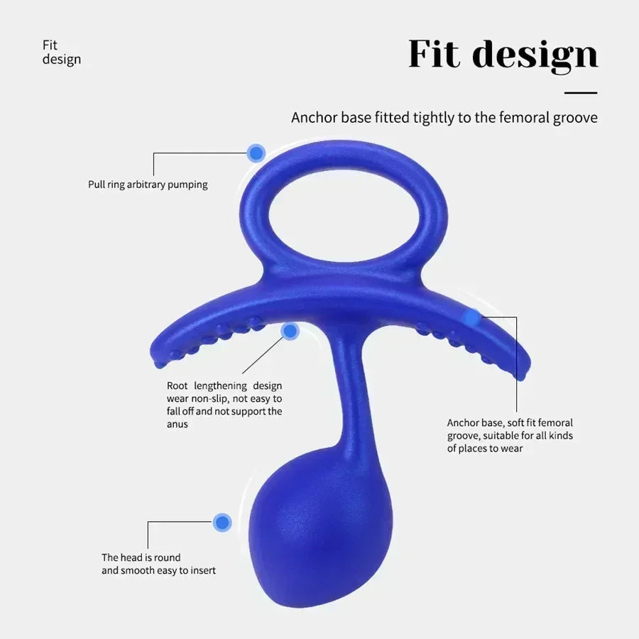 Plug anal masculino de silicona Xinghaoya Plug anal masculino de silicona Xinghaoya