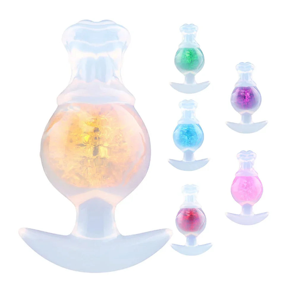 anal plug anchor 1 Set/ 3pcs Butt Plug Anchor Silicone Prostate Massager main image 1
