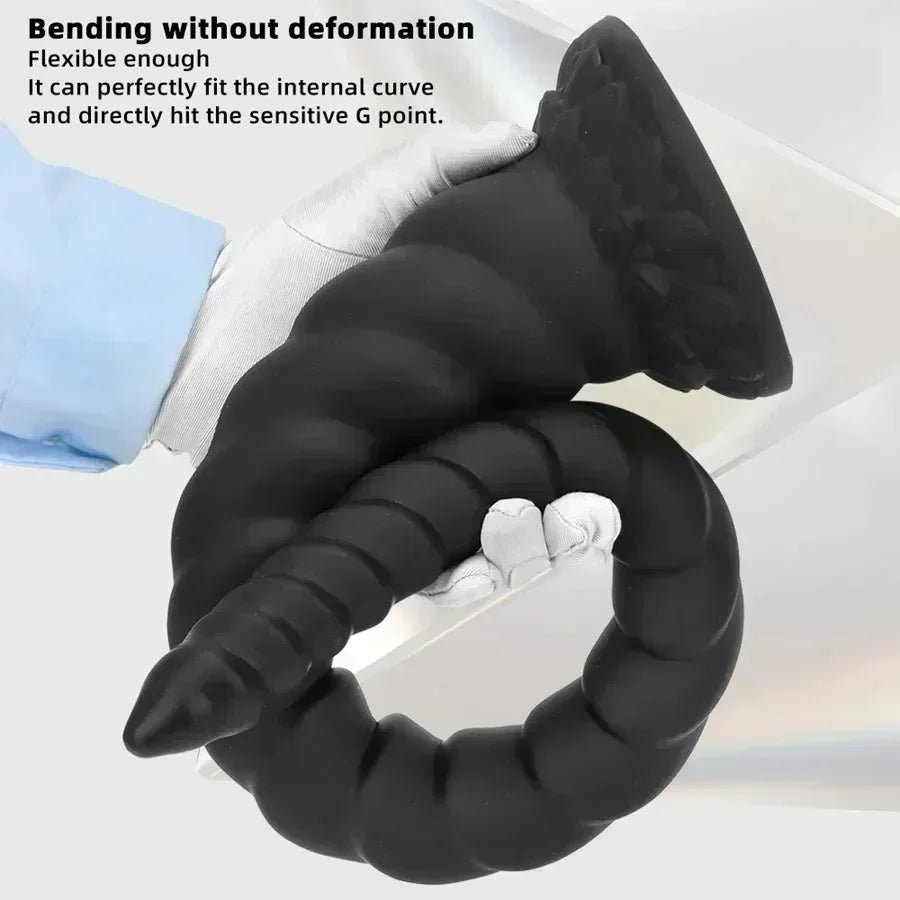 Plug Anal Longo de Silicone Xinghaoya Plug Anal Longo de Silicone Xinghaoya