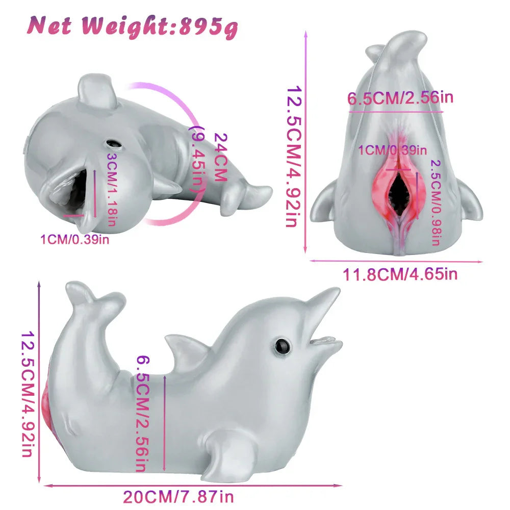 Realistic Dolphin Dual Pleasure Intimate Pussy Xinghaoya Realistic Dolphin Dual Pleasure Intimate Pussy Xinghaoya