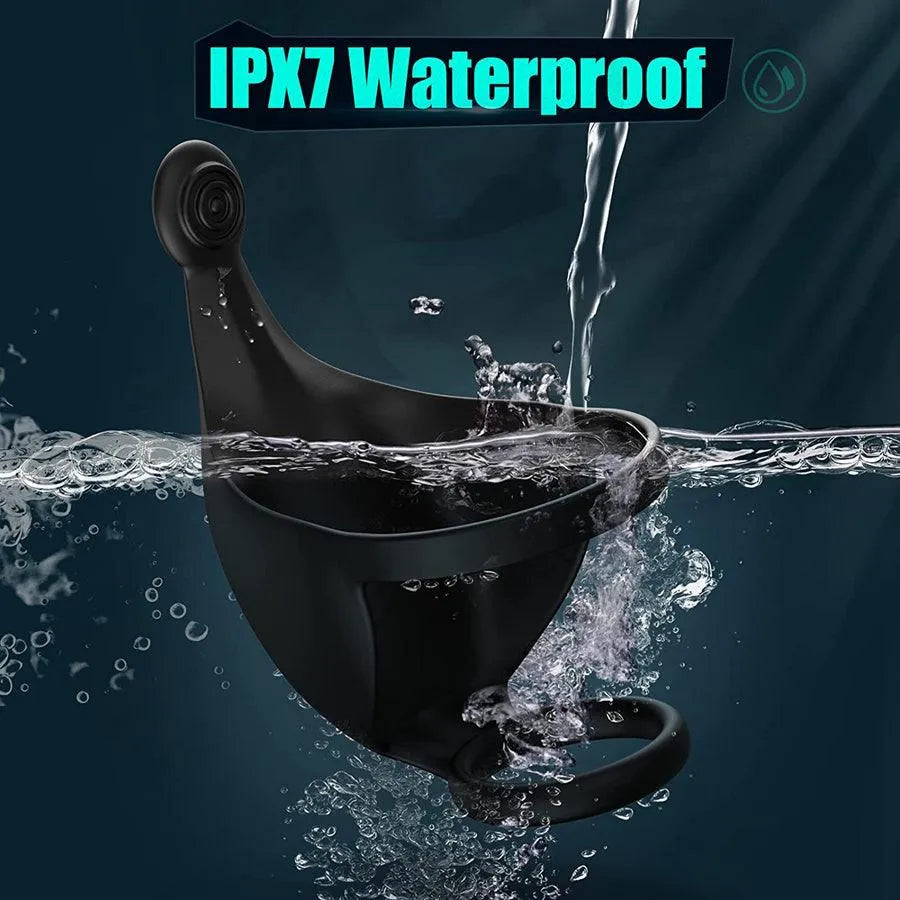 App Remote Control Testicle Vibrating Penis Ring Sex Toys for Men - xinghaoya official store