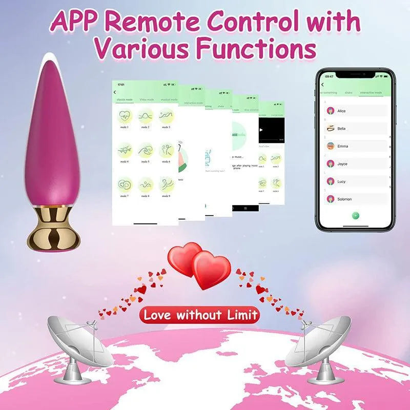 APP Control Vibrating Butt Plug Xinghaoya APP Control Vibrating Butt Plug Xinghaoya