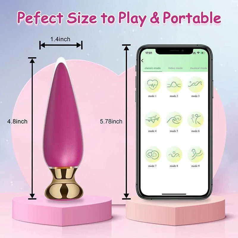 APP Control Vibrating Butt Plug Xinghaoya APP Control Vibrating Butt Plug Xinghaoya
