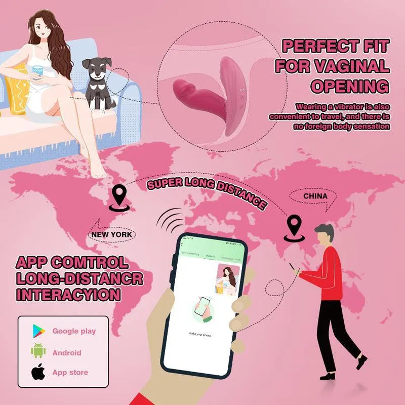 🔥🔥🔥APP Fingering Panites Vibrator for Women - xinghaoya official store