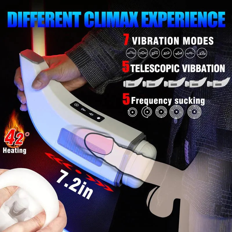 Air Sucking Male Masturbator Blowjob Machine Sex Toys for Men with Voice Interaction Xinghaoya Air Sucking Male Masturbator Blowjob Machine Sex Toys for Men with Voice Interaction Xinghaoya