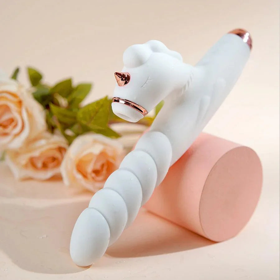 Automatic Heating Thrusting Vibrator with Clit Sucker Xinghaoya Automatic Heating Thrusting Vibrator with Clit Sucker Xinghaoya