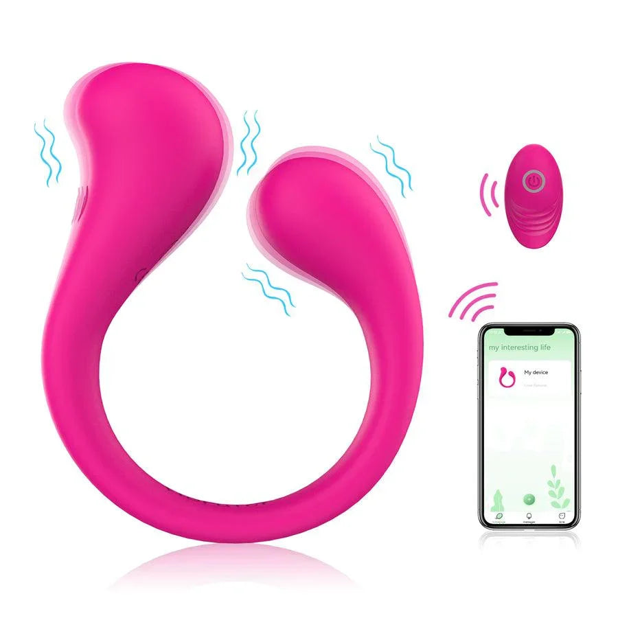 Bluetooth-gesteuerter Doppelkopfvibrator Xinghaoya Bluetooth-gesteuerter Doppelkopfvibrator Xinghaoya