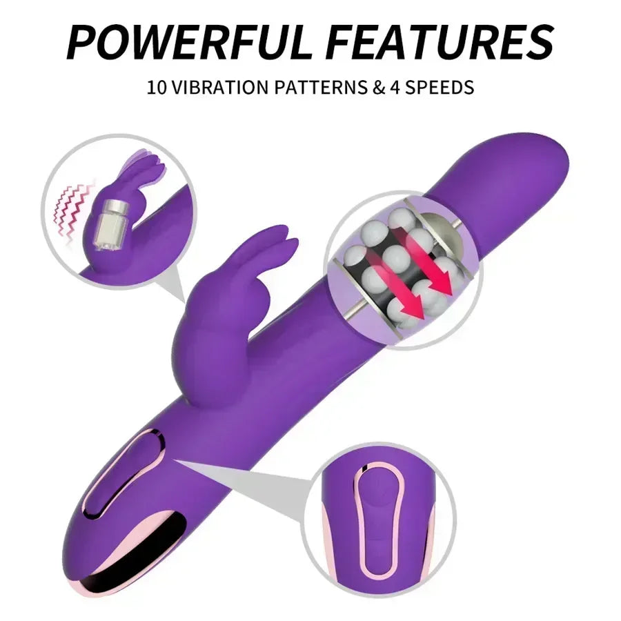 Xinghaoya Rotating Beads Rabbit Vibrator Xinghaoya Rotating Beads Rabbit Vibrator