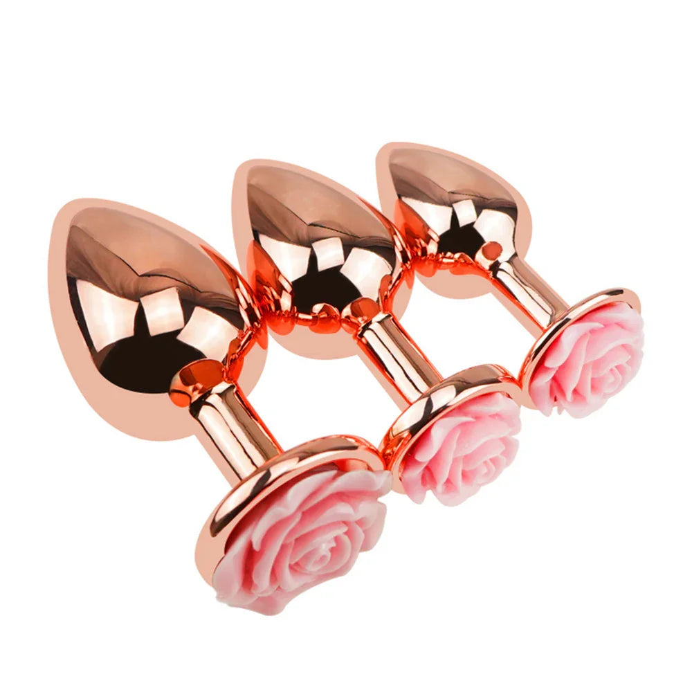 Xinghaoya Rose Gold Butt Plug Xinghaoya Rose Gold Butt Plug