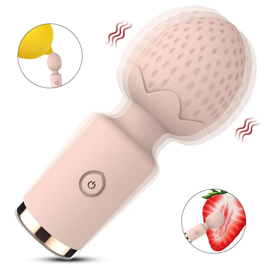 Cute Strawberry Mini Vibrator for Women Xinghaoya Cute Strawberry Mini Vibrator for Women Xinghaoya