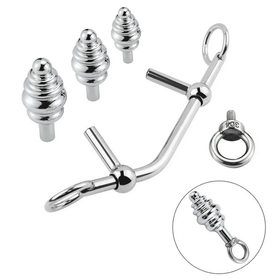 Detachable Metal Anal Hook Kinky Intimate Toys Xinghaoya Detachable Metal Anal Hook Kinky Intimate Toys Xinghaoya