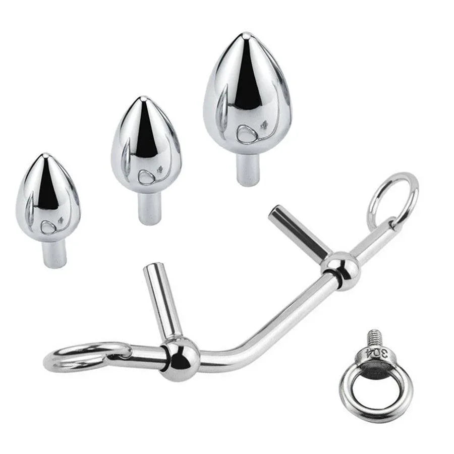 Detachable Metal Anal Hook Kinky Intimate Toys Xinghaoya Detachable Metal Anal Hook Kinky Intimate Toys Xinghaoya
