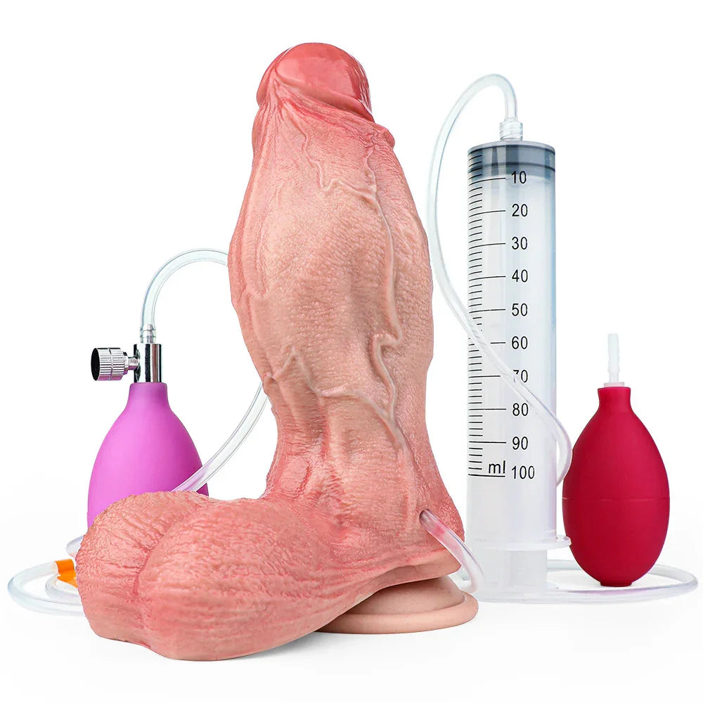 Xinghaoya Silicone Thick Inflatable Dildo Xinghaoya Silicone Thick Inflatable Dildo