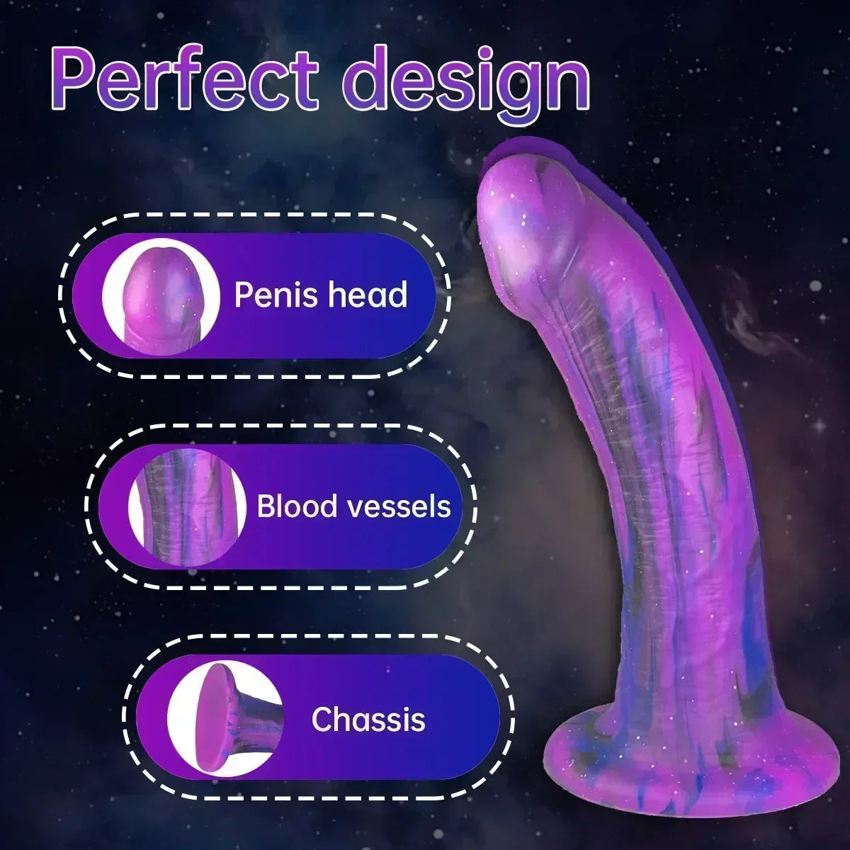 Realistischer Silikon-Saugnapf-Dildo Xinghaoya Realistischer Silikon-Saugnapf-Dildo Xinghaoya