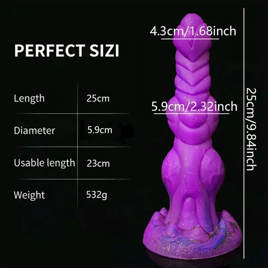 9 Inches Silicone Purple Monster Dildo Xinghaoya 9 Inches Silicone Purple Monster Dildo Xinghaoya