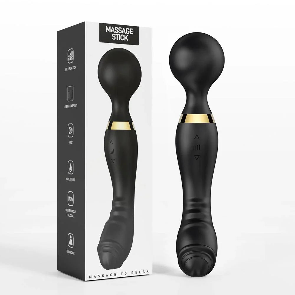 Double Head Wand Vibrator Intimate Toy for Women Xinghaoya Double Head Wand Vibrator Intimate Toy for Women Xinghaoya
