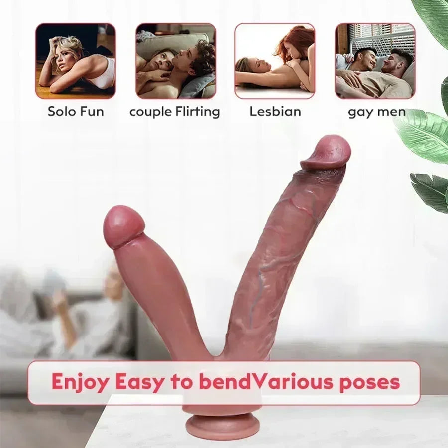 Xinghaoya Silikon Doppelseitiger Dildo Xinghaoya Silikon Doppelseitiger Dildo