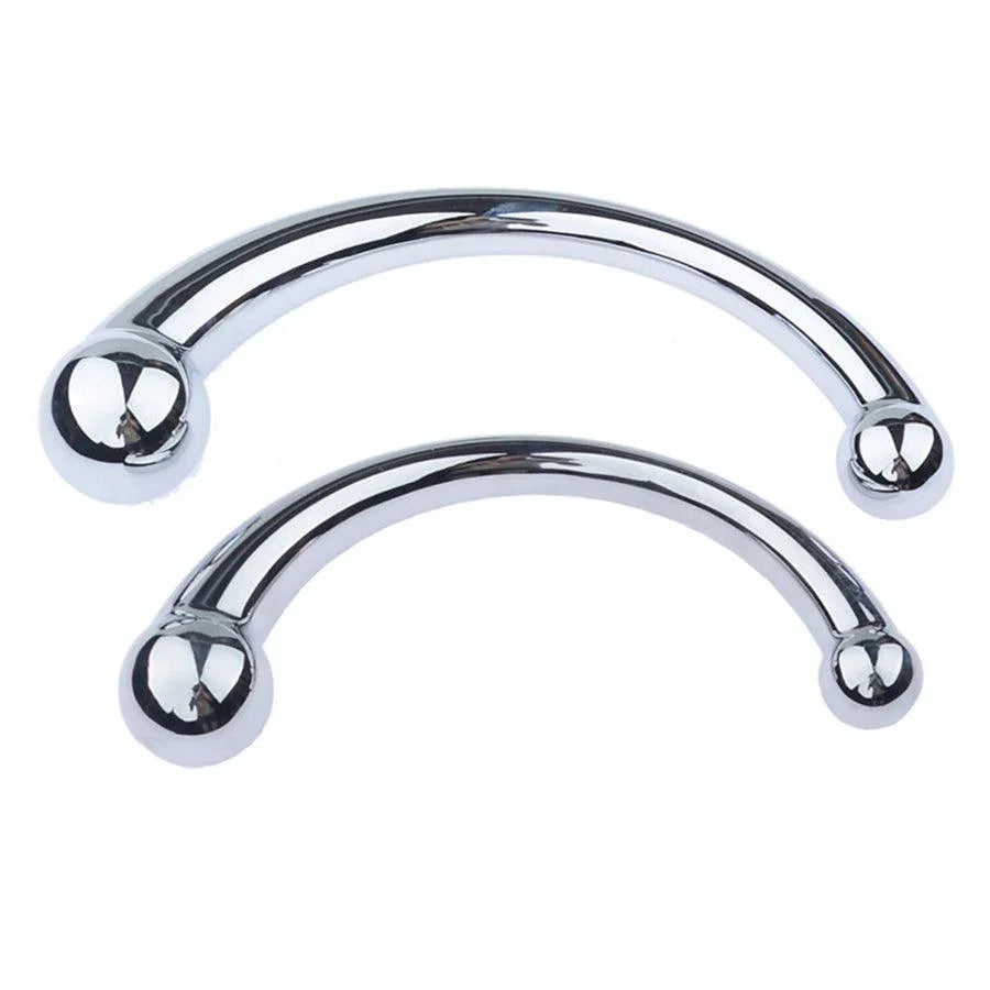Doppelkopf-Analdildo aus Edelstahl Xinghaoya Doppelkopf-Analdildo aus Edelstahl Xinghaoya