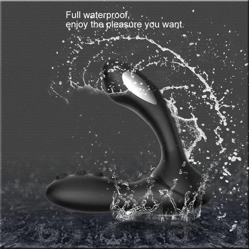 Remote Control Electric Pulse Prostate Vibrator for Men - xinghaoya official store
