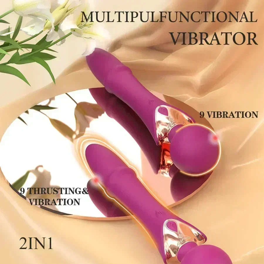 Xinghaoya Dual-Head-Pulsierender Zauberstab-Vibrator Xinghaoya Dual-Head-Pulsierender Zauberstab-Vibrator