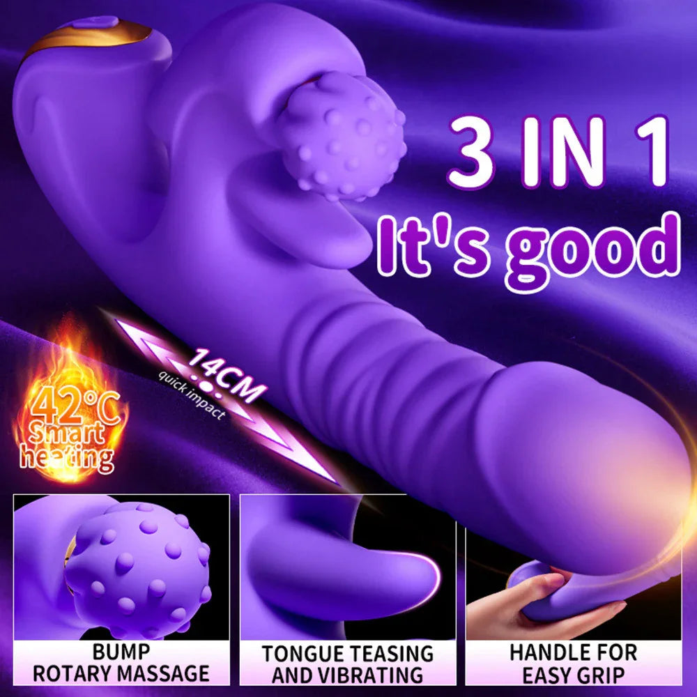 Xinghaoya 3-In-1 Female Vibrator Xinghaoya 3-In-1 Female Vibrator
