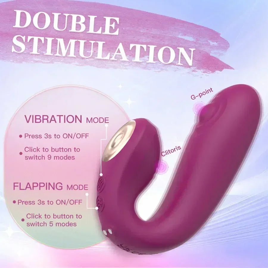 flapping vibrator