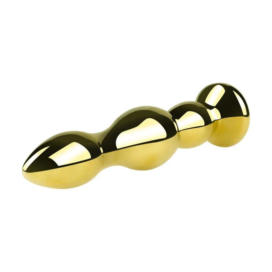 Gold Metal Anal Beads Sex Toys - Xinghaoya