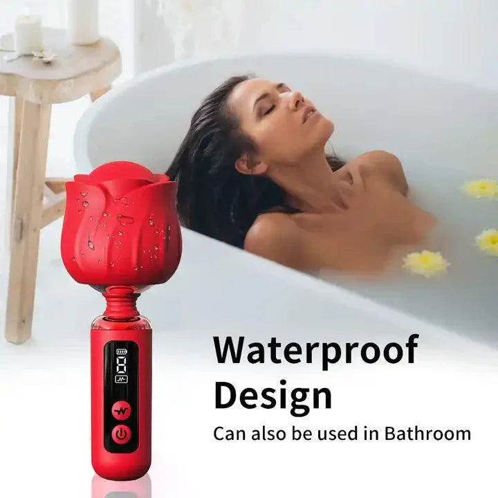 Handheld Rose Clit Stimulating Vibrator Xinghaoya Handheld Rose Clit Stimulating Vibrator Xinghaoya