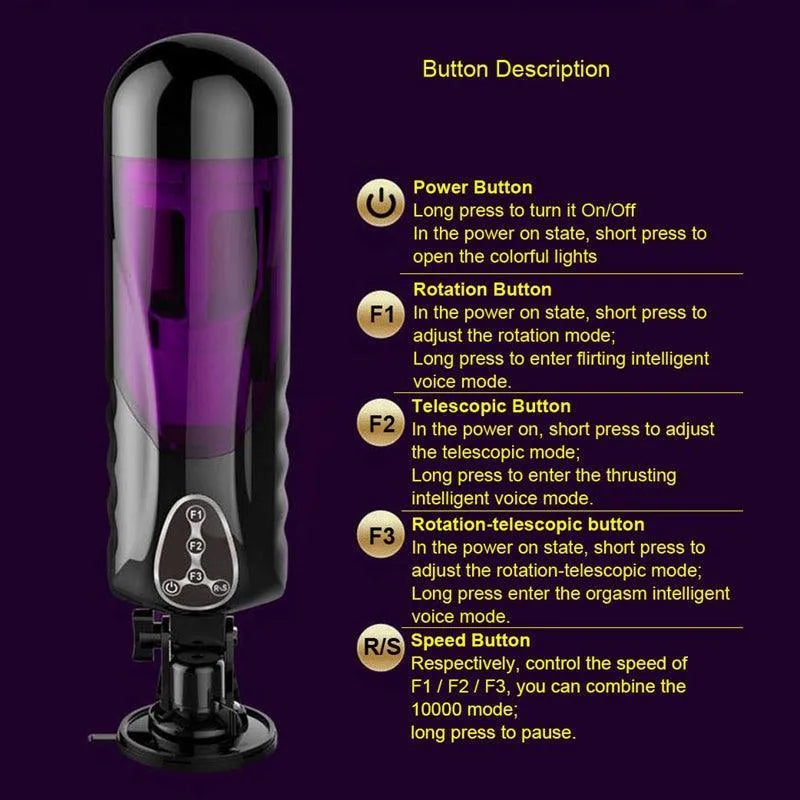 Hands free Telescopic Male Masturbator Toy Xinghaoya Hands free Telescopic Male Masturbator Toy Xinghaoya