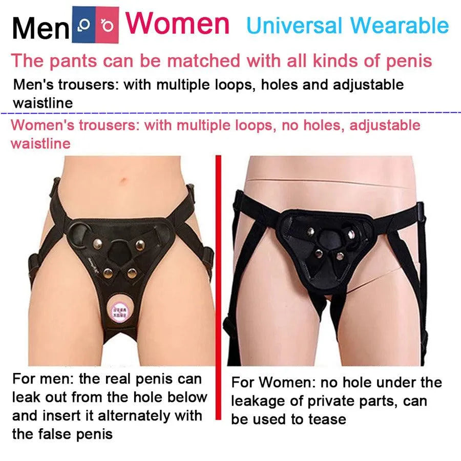 Lesbian/Gay Harness Panty for Strap On Sex Toys - xinghaoya official store