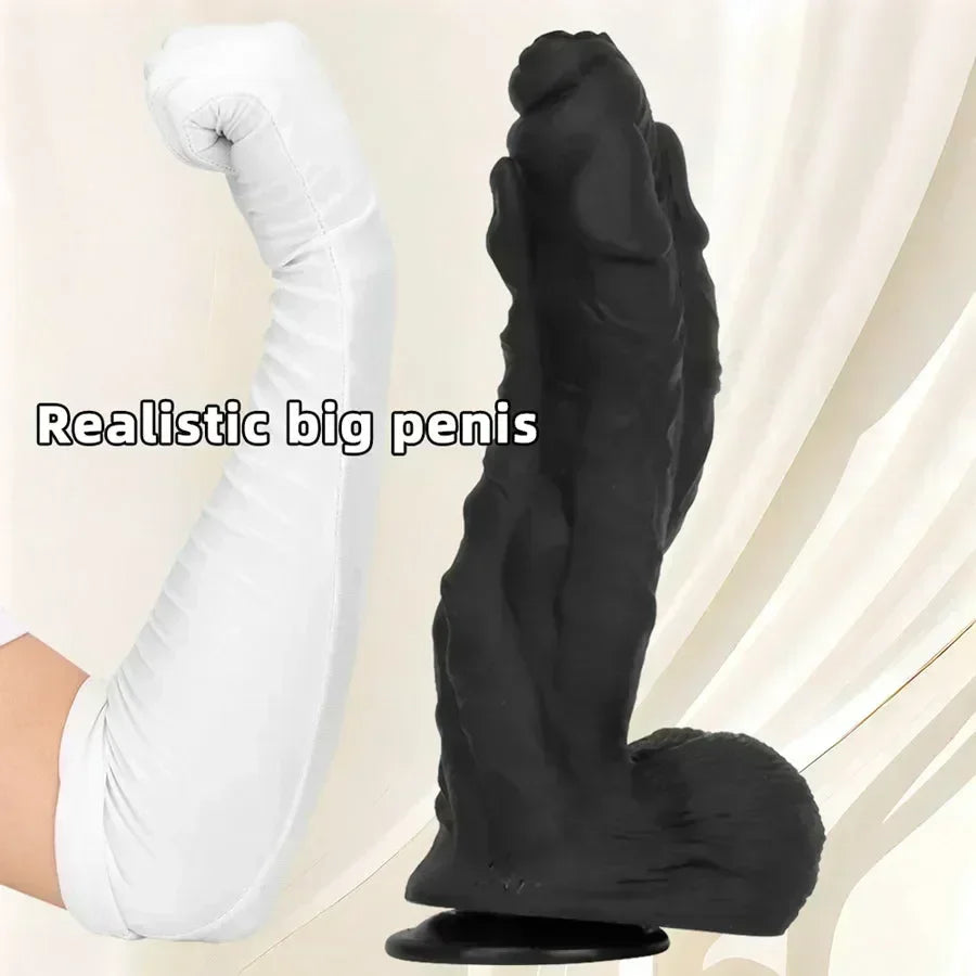 Xinghaoya Silicone Big Black Dildo Xinghaoya Silicone Big Black Dildo