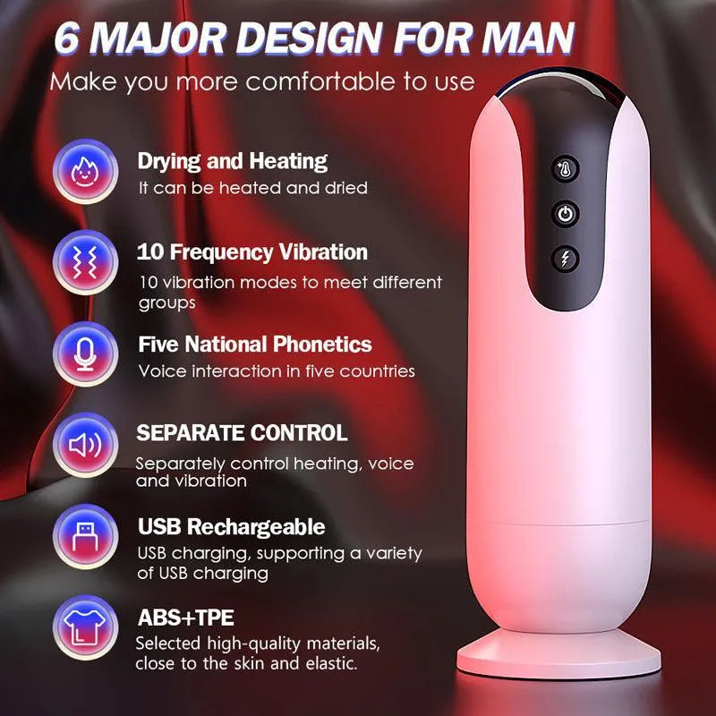Interactive Heating Male Masturbator Xinghaoya Interactive Heating Male Masturbator Xinghaoya