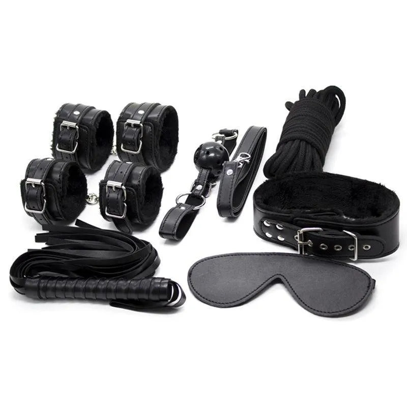 Leather BDSM Sexual Bondage Toys Sets for Extreme Kinky Sex - xinghaoya official store