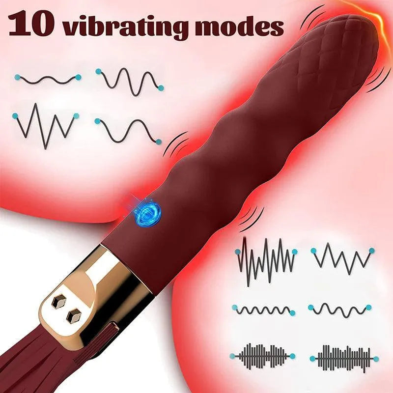 Leather Flogger Vibrator Whip Toy for Couples Xinghaoya Leather Flogger Vibrator Whip Toy for Couples Xinghaoya