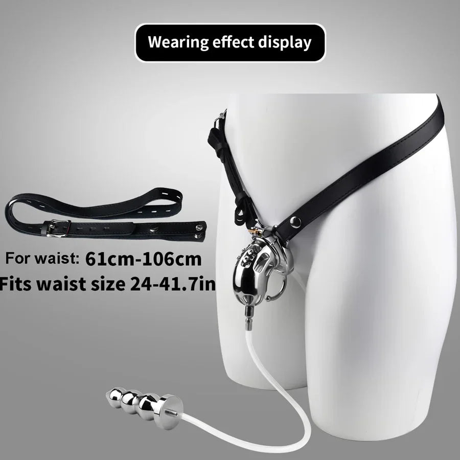 Tragbare Metall-Kastrationsvorrichtung mit Analplug Xinghaoya Tragbare Metall-Kastrationsvorrichtung mit Analplug Xinghaoya