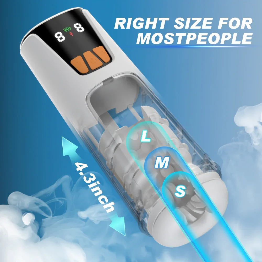 2-In-1 Thrusting Male Masturbation Toy  Xinghaoya